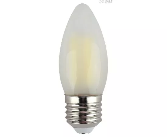 763820 - ЭРА F-LED свеча C35 E27 9W(770lm) 4000K 4K филамент (нитевидная) матовая 100х35 B35-9W-840-E27 3256 (5)