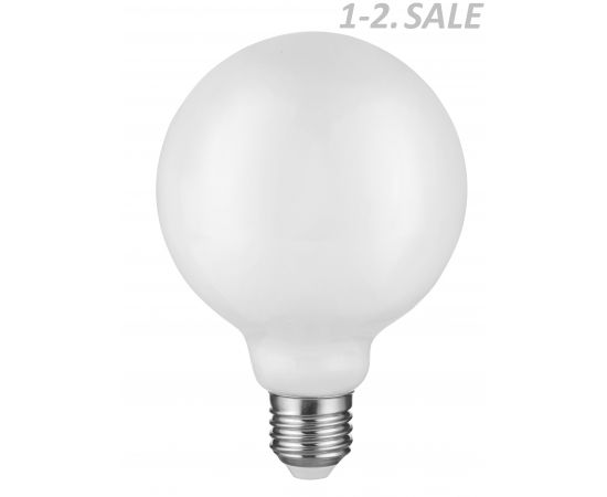 763836 - ЭРА F-LED шар G95 E27 12W(1020Lm) 4000K 4K филамент (нитевидная) матовая 136х95 2181 (2)