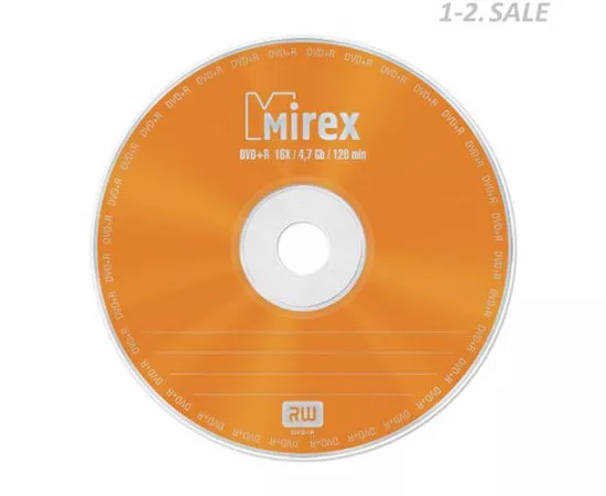 104083 - DVD+R Mirex 16x, 4.7Gb в бумажном конверте с окном (3)