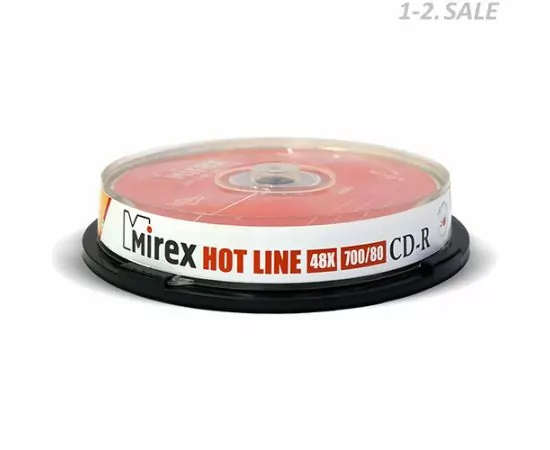 11815 - К/д Mirex Hotline CD-R80/700MB 48x БОКС10шт. (2)