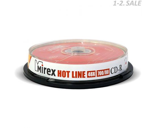 11815 - К/д Mirex Hotline CD-R80/700MB 48x БОКС10шт. (2)