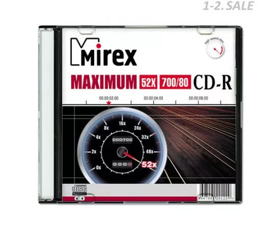12096 - К/д Mirex Maximum CD-R80/700MB 52x Slim (2)