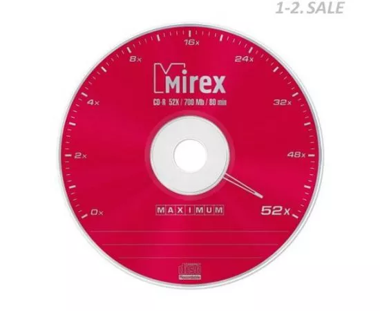 12096 - К/д Mirex Maximum CD-R80/700MB 52x Slim (3)