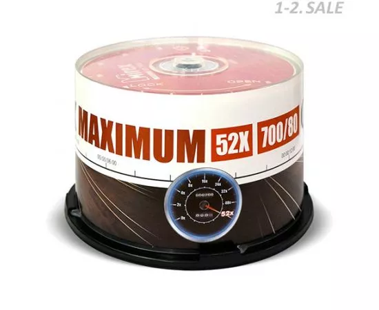 13097 - К/д Mirex Maximum CD-R80/700MB 52x БОКС50 шт (2)