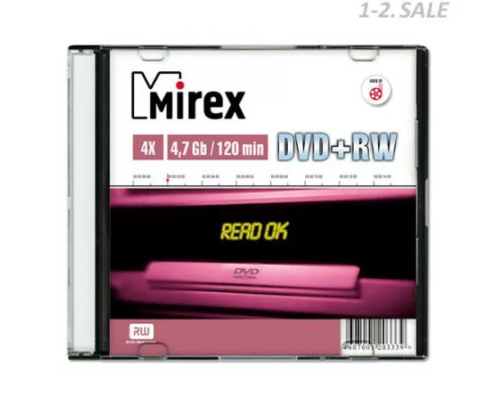 18062 - DVD+RW Mirex 4x, 4.7Gb Slim (2)