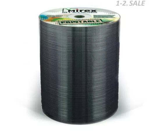 20229 - DVD-R Mirex 16x, 4.7Gb Printable Bulk/по100шт (цена за диск) 203315 (2)