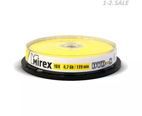 20759 - DVD-R Mirex 16x, 4.7Gb БОКС10шт. (2)