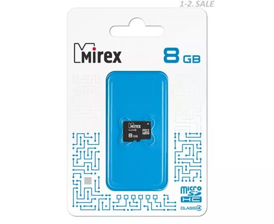 318547 - Флэш-карта (памяти) MicroSDHC 8Gb class4 MIREX без адаптера (2)