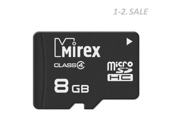 318547 - Флэш-карта (памяти) MicroSDHC 8Gb class4 MIREX без адаптера (3)