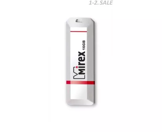 328759 - Флэш-диск USB 16GB Mirex KNIGHT WHITE (ecopack) (3)