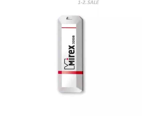 379570 - Флэш-диск USB 32GB Mirex KNIGHT WHITE (ecopack) (3)