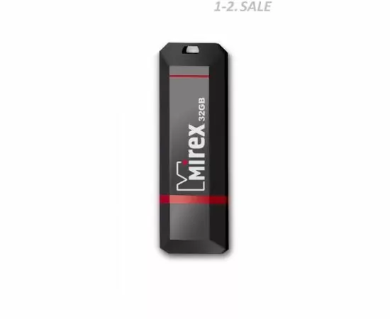 379571 - Флэш-диск USB 32GB Mirex KNIGHT BLACK (блистер) (3)