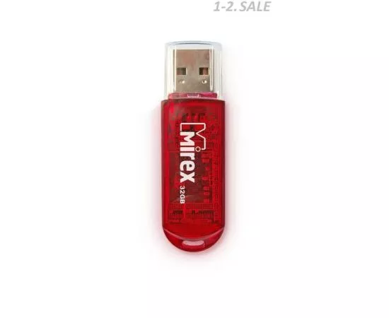 427157 - Флэш-диск USB 32GB Mirex ELF RED (ecopack) (3)