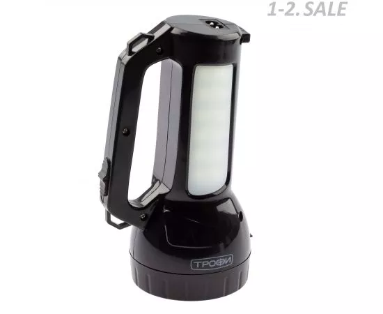 776846 - Трофи фонарь-прожектор PA-504 1W SMD LED + боковой светильник 24 SMD LED, 2режима, акк. 1000mAh 8205 (6)