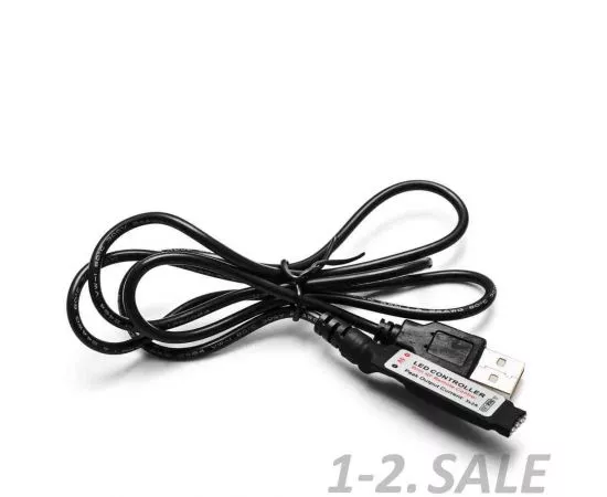 718599 - APEYRON комплект Лента св/д+пульт ДУ+USB TV подсветка 5V 7,2W/m 30Led/m IP20 RGB 0,5м 5050 10-69 (20)