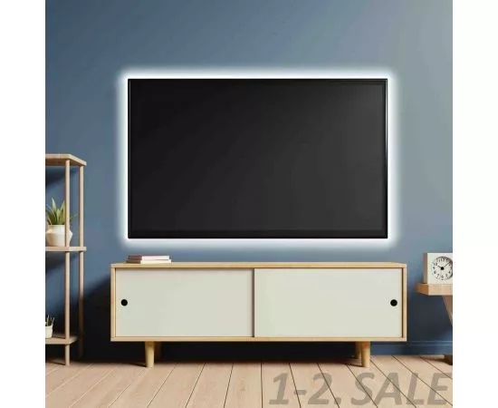 718600 - APEYRON комплект Лента св/д+пульт ДУ+USB TV подсветка 5V 7,2W/m 30Led/m IP20 RGB 2x0,5м 5050 10-70 (14)