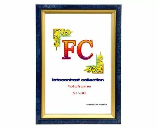 633929 - Фоторамка (пластик) Fotocontrast collection 10x15 784 бирюза (1)