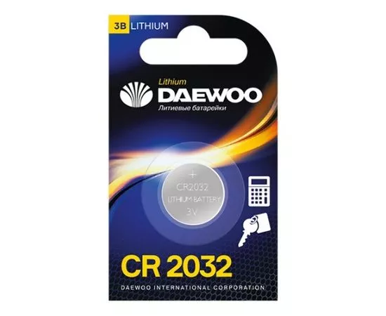 636752 - Элемент питания Daewoo CR2032 BL1 (1)