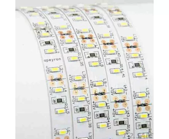 760439 - Apeyron/OGM Лента св/д 12V 14.4W/m 60led/m IP20 RGB 600lm/m 5м интер SMD5050 LSE-158 (2)