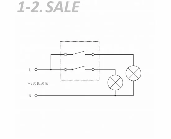 732908 - Werkel мех. выкл. СУ 2 кл. 10A (шампань рифленый) W1120010 a051423 (6)