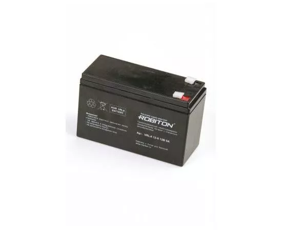 507205 - Аккумулятор 12V 9.0Ah Robiton VRLA12-9, 151х65х95мм, 10449 (1)