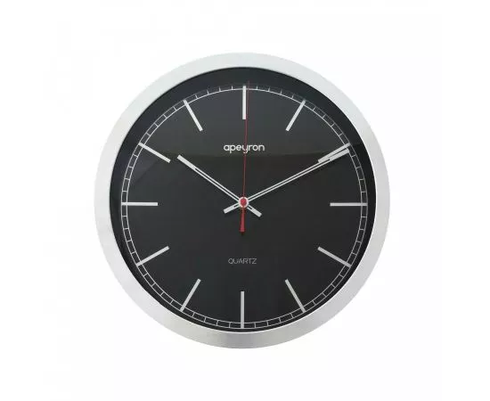 770569 - Часы настенные APEYRON круг d350х50 металл плавный ход (1xR6 нет в компл) ML9634 (1)