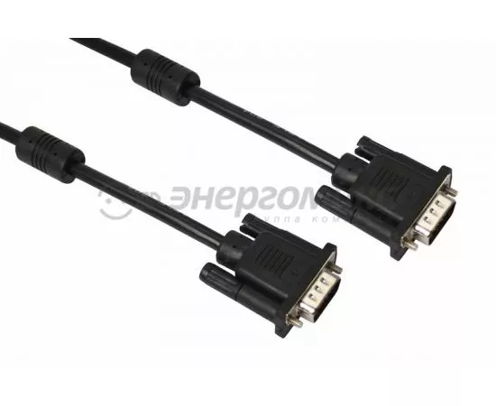 612418 - Кабель VGA plug - VGA plug 1.8М (с ферритами) PROconnect цена за шт (10!), 17-5503-6 (1)