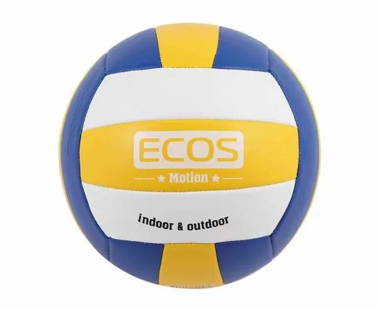 690839 - Мяч волейбольный ECOS MOTION VB103 (№5, 3-цвет., машин.сшивка, ПВХ) Ecos 998192 (1)
