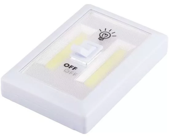 694406 - Feron св-к св/д с переключателем 1LED 3W(200lm) белый 115x75x35 (без 3xААА) FN1208 23379 (1)