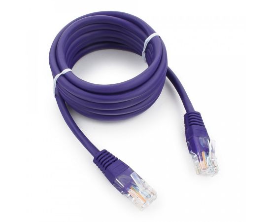 711933 - Cablexpert патч-корд UTP cat5e, 2м, литой, многожильный (фиолетовый) (1)
