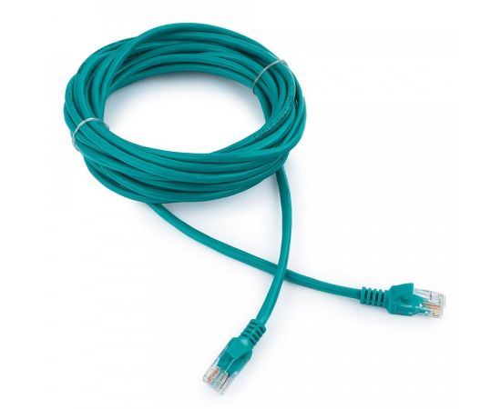 711957 - Cablexpert патч-корд UTP cat5e, 5м, литой, многожильный (зеленый) (1)