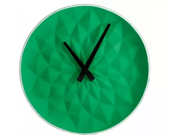 770540 - Часы настенные APEYRON/VILART круг d255х55 зеленые керамика дискретный ход (1xR6 нет в компл) 18-303 (1)