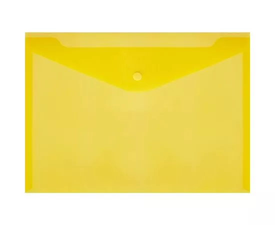 645925 - Папка конверт А4 (10шт/уп, цена за уп) с кнопкой желтый КНК180 Россия 727928 (1)