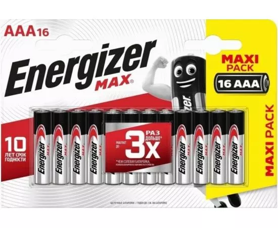 686283 - Элемент питания Energizer MAX LR03/286 BL16 (1)