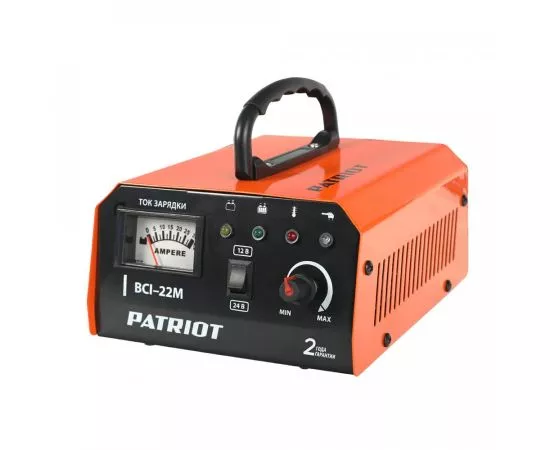 764195 - PATRIOT Зарядное устройство BCI-22M, 220 В, 990 Вт, 20А, 650303425 (1)