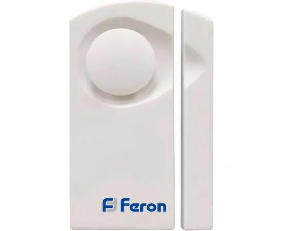 619852 - Feron Звонок электрический дверной/сигнализация 007-D (DB450) 1мелодия бел громкоcть 90dB 100м 23602 (1)