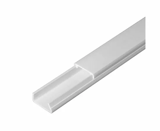 660865 - Промрукав Кабель-канал белый 2-й замок в п/э 20х10 (180м/уп) 0325203 (1)