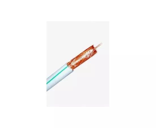 660928 - LEEK кабель коаксиальный SAT 703 B, 75 Ом, CU (оплетка CU 48%), белый, 100м (цена за м) (1)