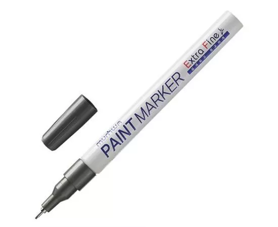 746721 - MunHwa Маркер-краска Extra Fine Paint Marker EFPM-06серебро,лаковый,1мм,нитро-основа,шк8801006713411 (1)