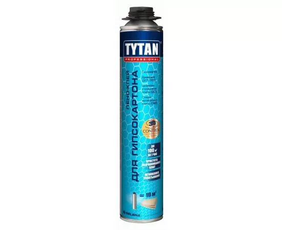 786035 - Tytan (Титан) Professional GUN Пено-клей д/гипсокартона 840мл, арт.71361 (1)