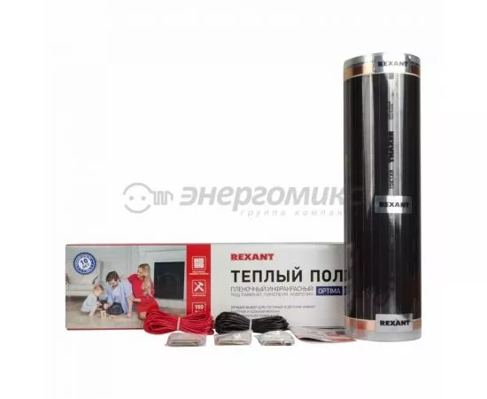 688800 - REXANT Optima Теплый пол (пленочный инфракр.) 150W 0,5х2,0 м S=1м2 150W/м2 51-0501-7 (1)