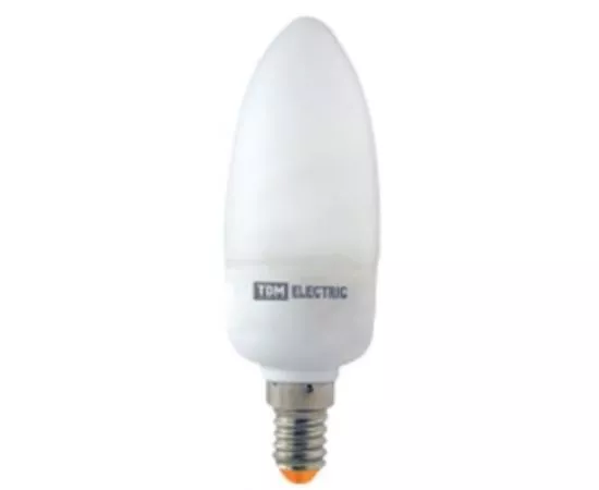 385727 - Лампа люмин. TDM Свеча витая E14 9W 4000 105x40 CT SQ0323-0120 (1)