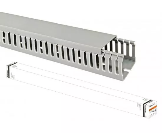 386366 - TDM кабель-канал перфорированный 80х80 16м (цена за 1м) (16!) SQ0410-0007 (1)