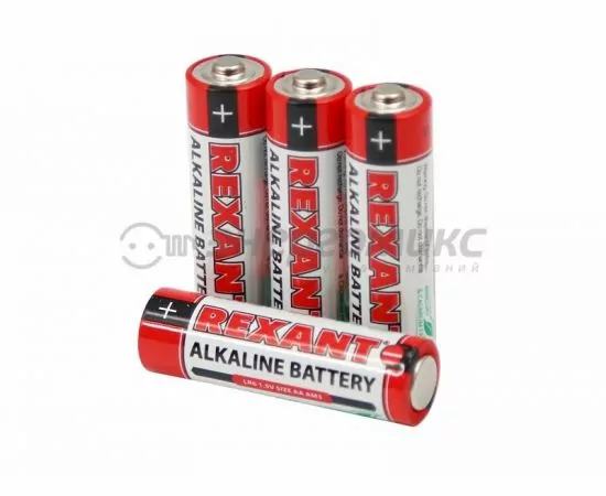 608297 - Элемент питания REXANT LR06/316, 1,5V 2700 mAh BL4, 30-1027 (1)