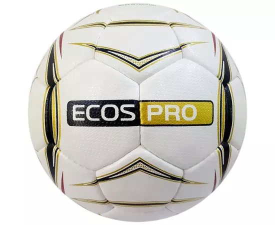 690848 - Мяч футбольный ECOS Pro GOLDEN. Ручная сшивка. Размер №5 Ecos 3998 (1)