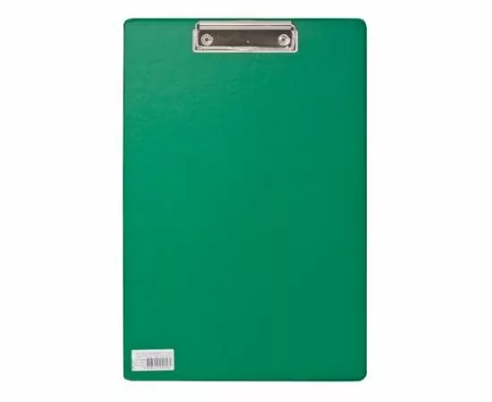 321918 - Доска-планшет BRAUBERG Comfort с верхним прижимом А4, 23*35см, картон/ПВХ, светло-зеленая, 222663 (1)