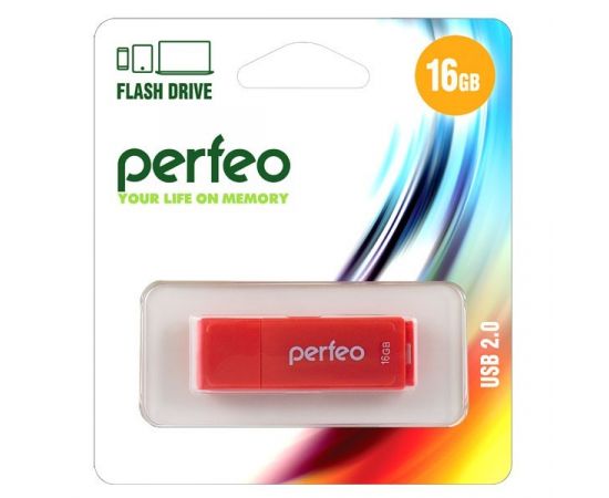 771275 - Флэш-диск USB 16GB Perfeo C04 Red Dragon (1)