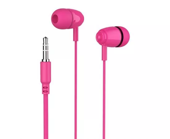 784385 - Perfeo наушники внутриканальные ALTO, 1,2м, розовые, PF_C3188 (1)