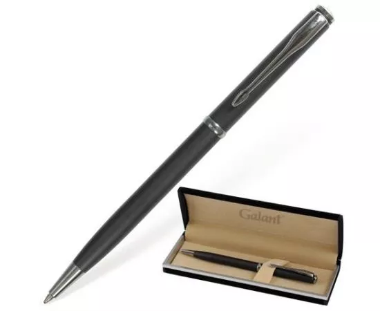 324080 - Ручка шариковая GALANT Arrow Chrome Grey подарочная (1)