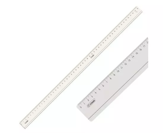 685072 - Линейка пластик. 50см, СТАММ прозр. ЛН95 210512 (1)